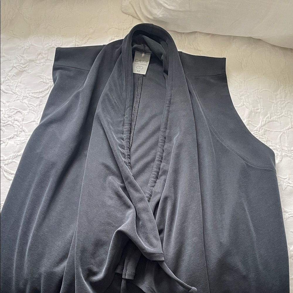 CALIA by Carrie Underwood Gray Vest